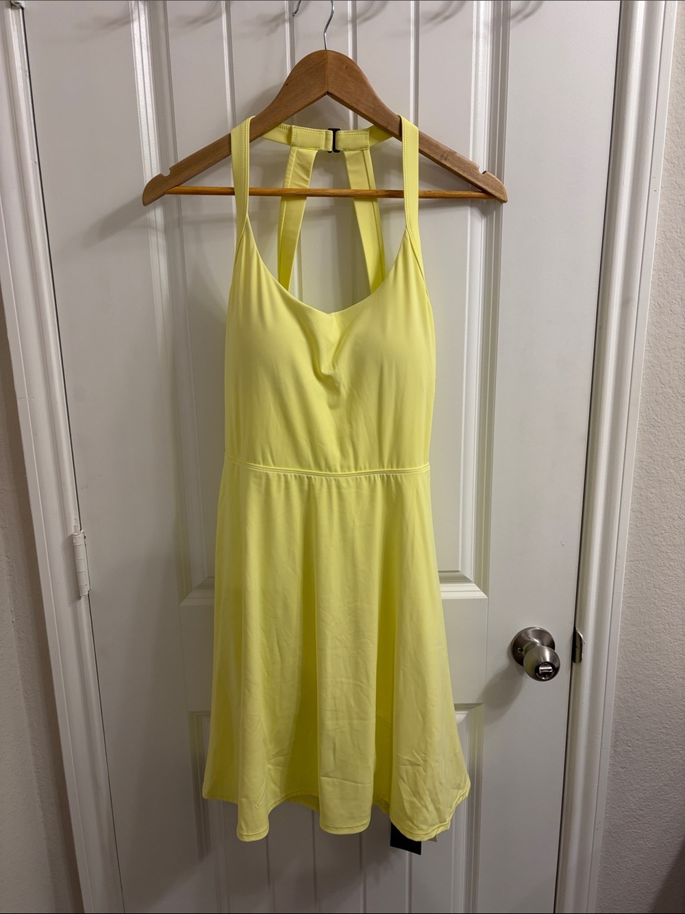 HALARA Longer Length Easy Peazy Yellow Pear Dress, Large